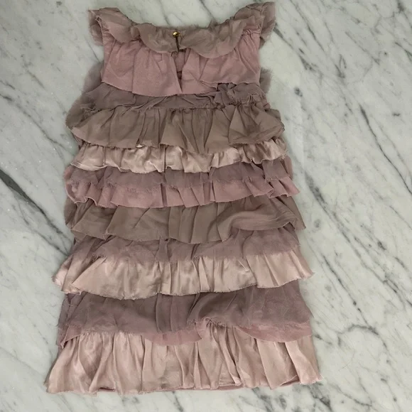 Crewcuts 4-5 Silk & Cotton Ruffle Dress - Picture 2 of 12